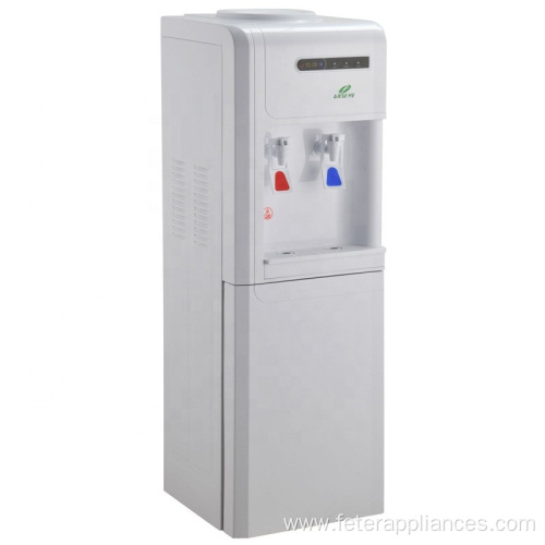 White color without cabinet cold and hot bottled water dispenser